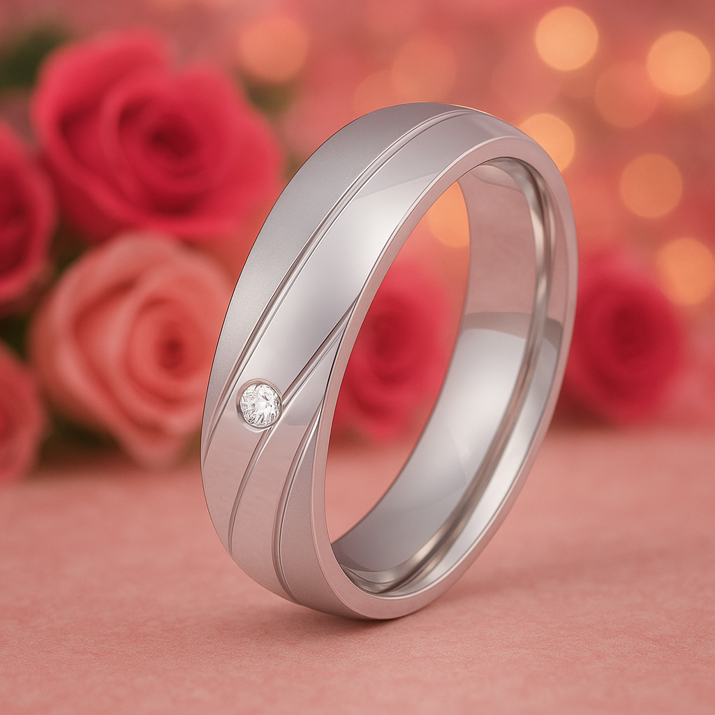 Verlobungsringe Freundschaftsringe Trauringe Eheringe Silber mit Zirkonia Gravur Tocar 138